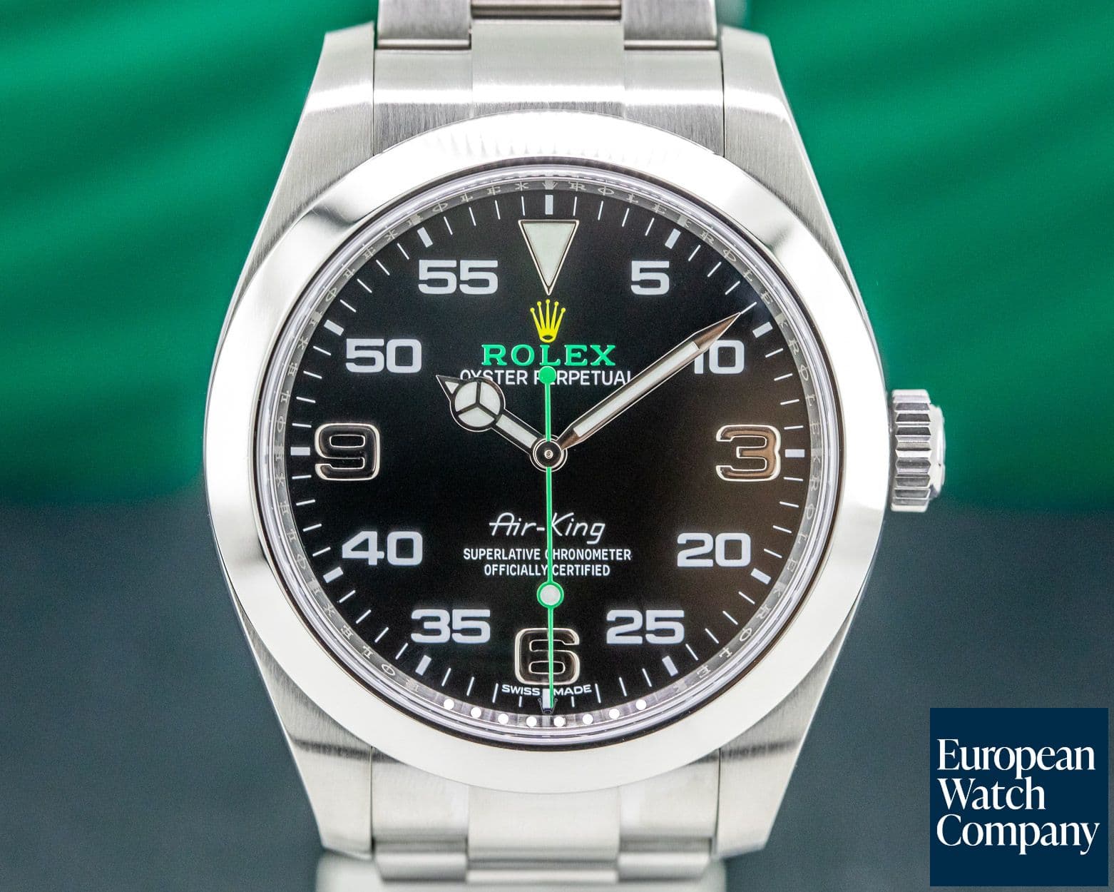 Image of Rolex Air King Black Dial SS 