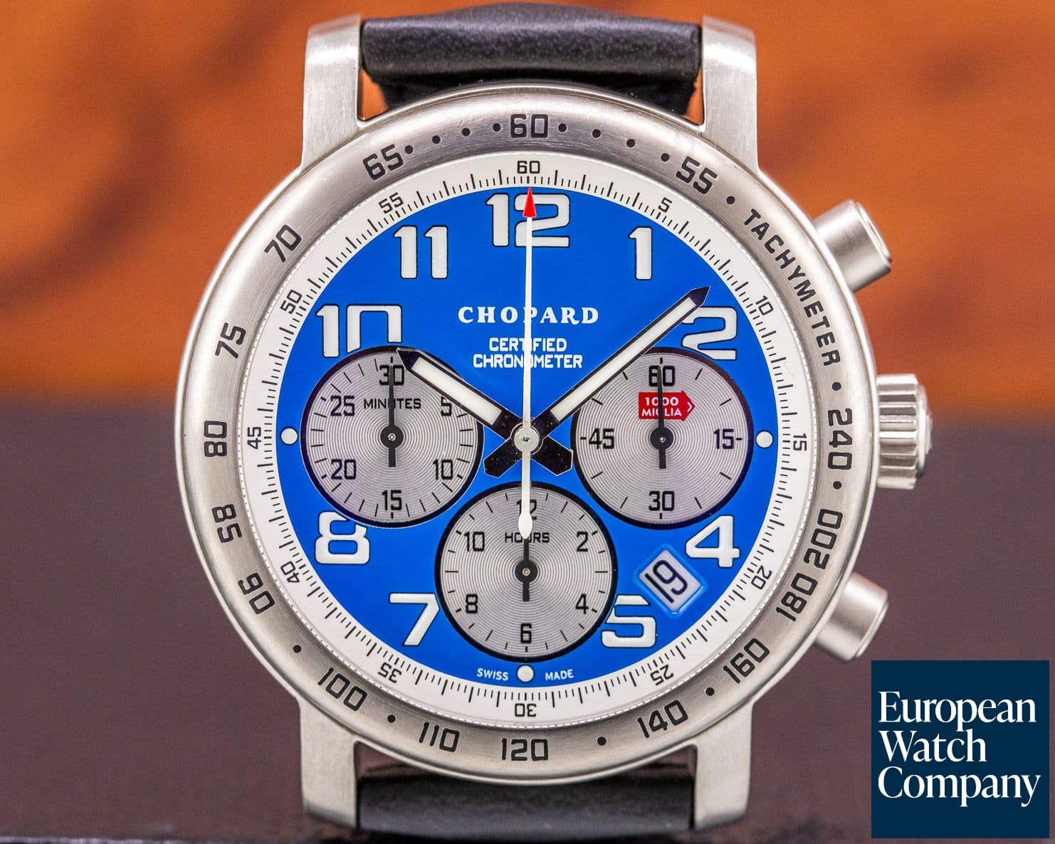 Image of Chopard Mille Miglia Blue Dial Limited Edition "Vintage Blue"