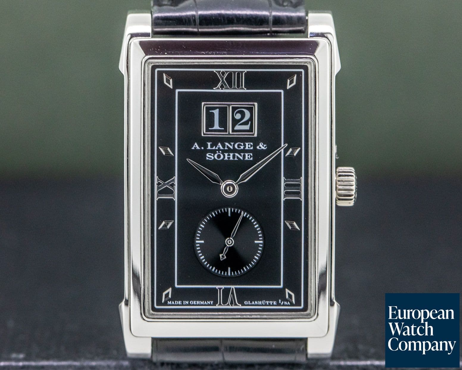 Image of A. Lange and Sohne Cabaret Platinum Black Dial RARE