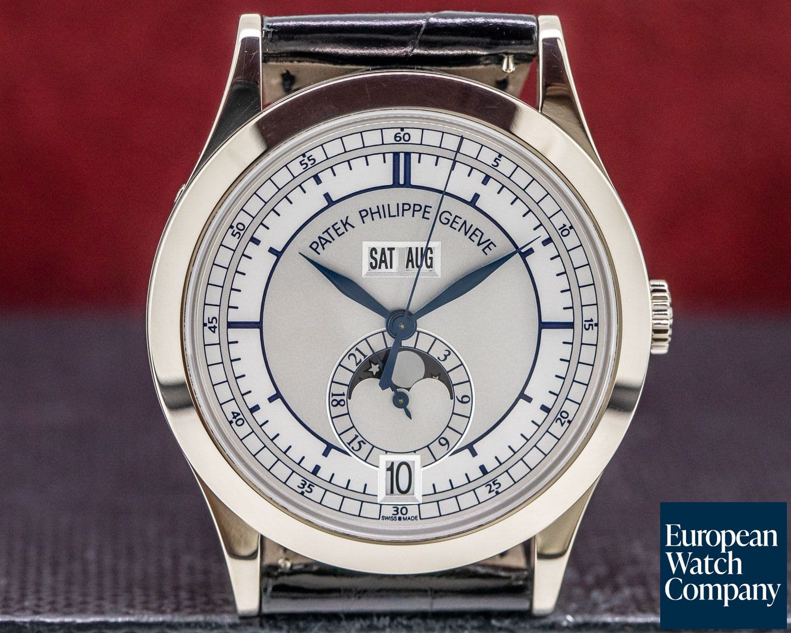 Image of Patek Philippe Annual Calendar Sector Dial 18K White Gold