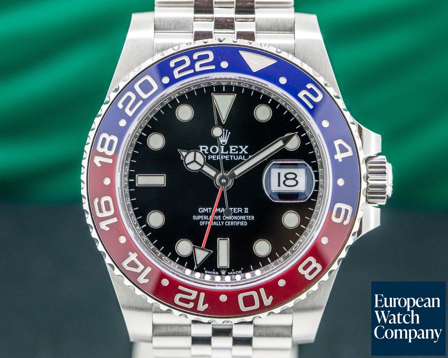 Image of Rolex GMT Master II Ceramic "Pepsi" SS / Jubilee 