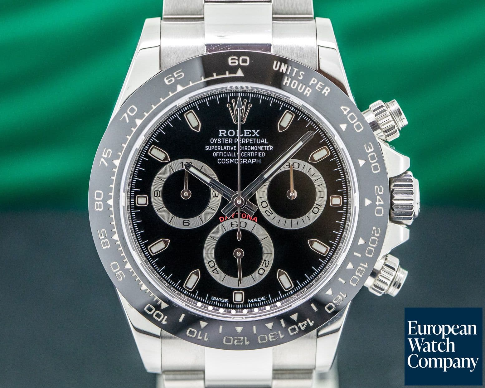 Image of Rolex Daytona Ceramic Bezel SS / Black Dial 