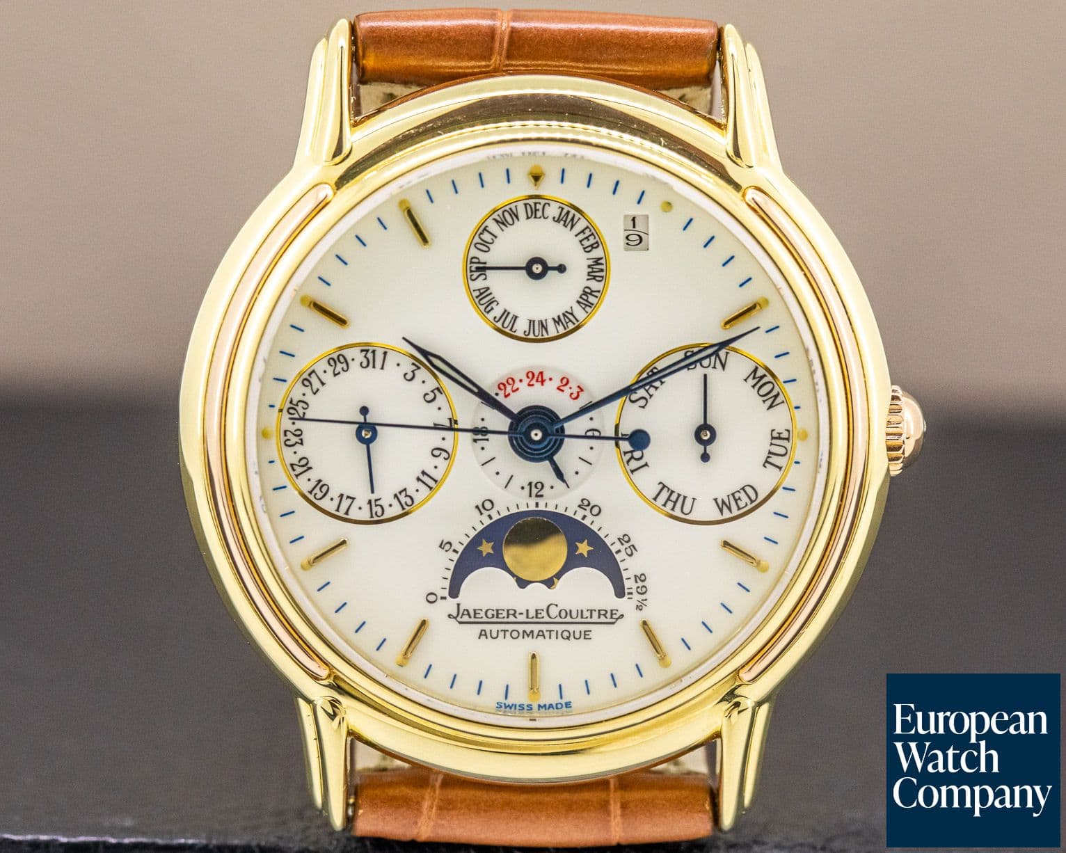 Image of Jaeger LeCoultre Odysseus Perpetual Calendar 18K Yellow & Rose Gold 
