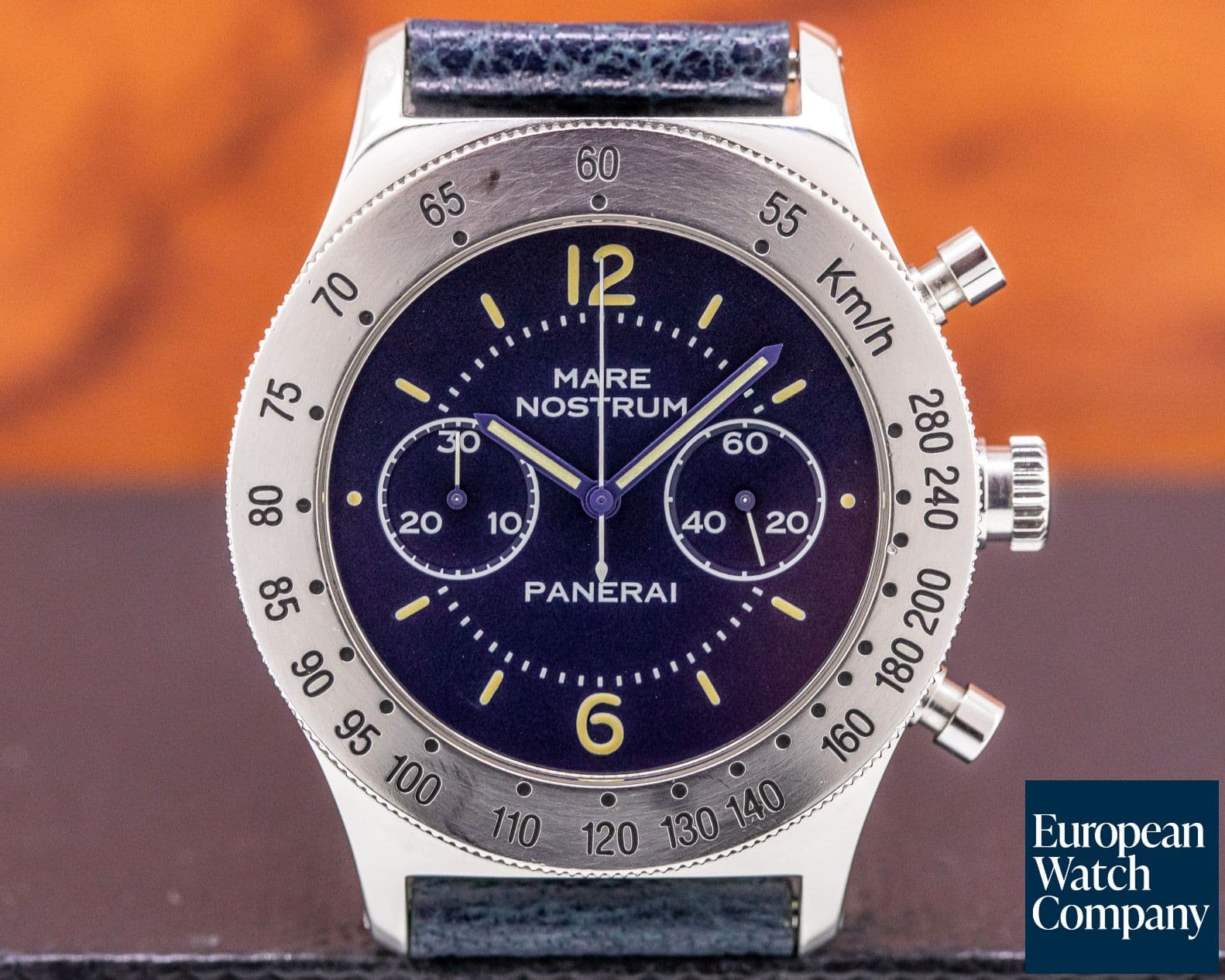 Image of Panerai Mare Nostrum Pre Vendome SS Blue Dial