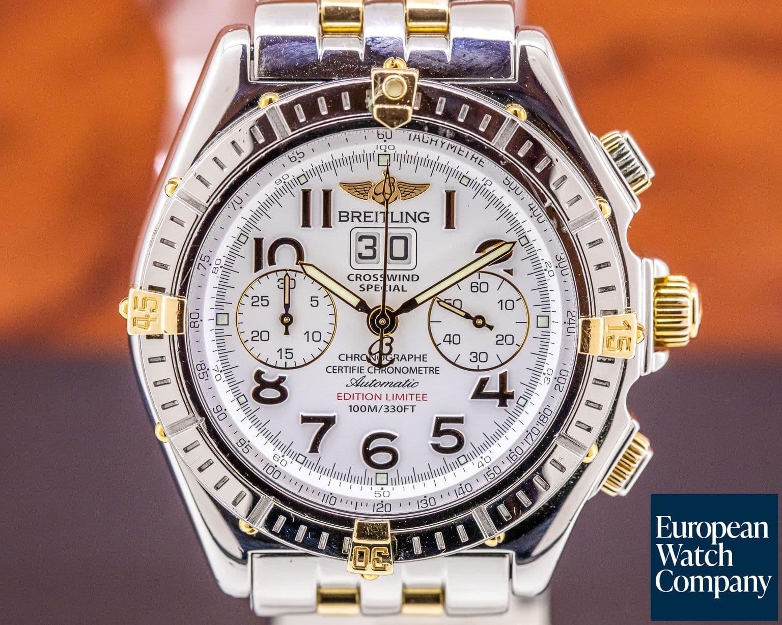 Image of Breitling Crosswind Special Chronograph SS / YG 