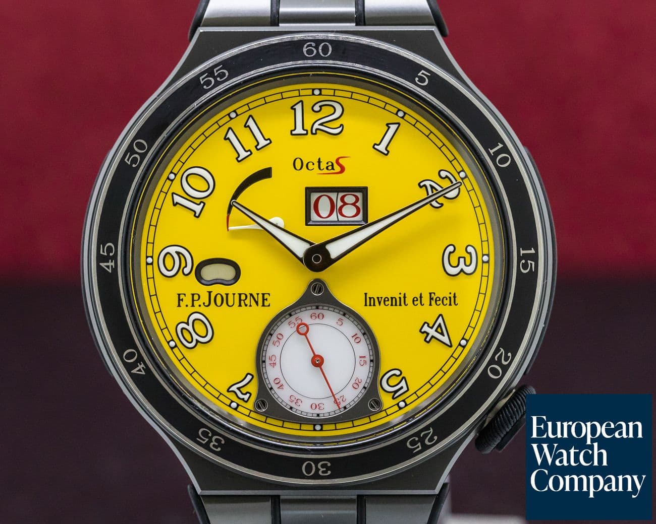 Image of F. P. Journe Octa Sport Titanium Yellow Dial  