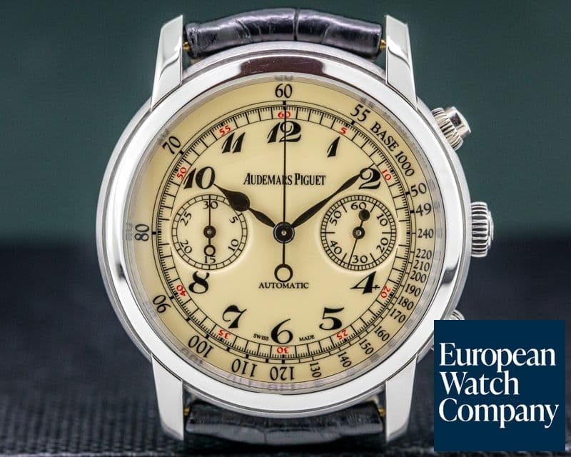 Image of Audemars Piguet Jules Audemars Chronograph 18K White Gold 