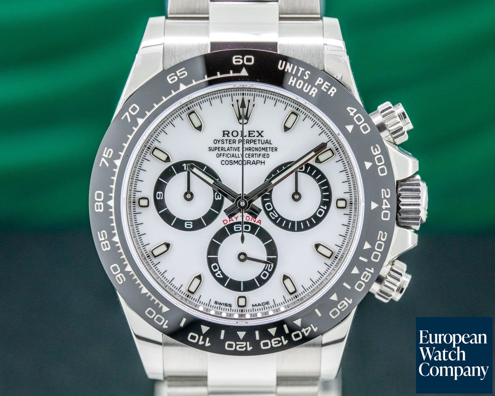 Image of Rolex Daytona Ceramic Bezel SS / White Dial UNWORN