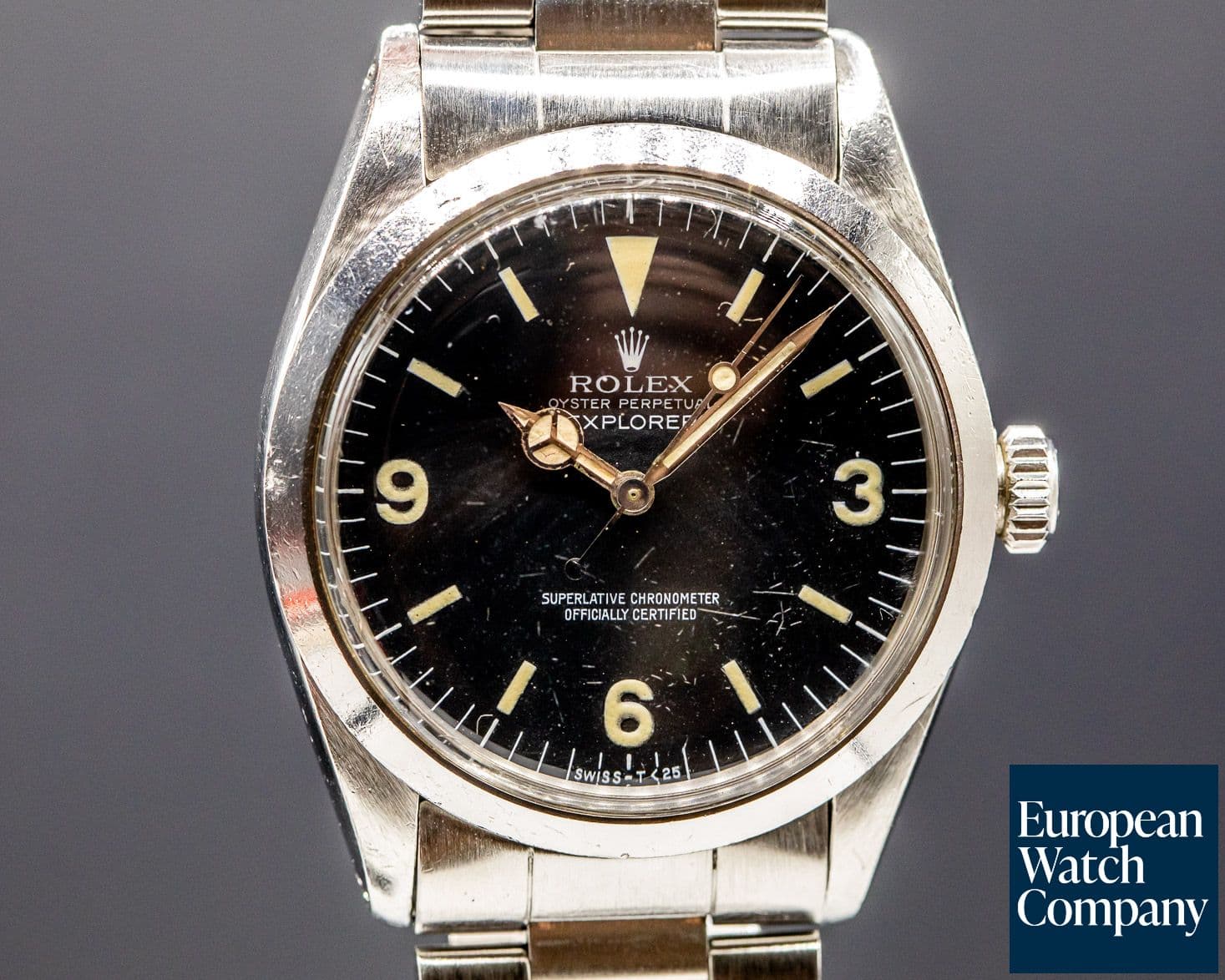 Image of Rolex Vintage Explorer I Matte Circa 1978 GREAT PATINA