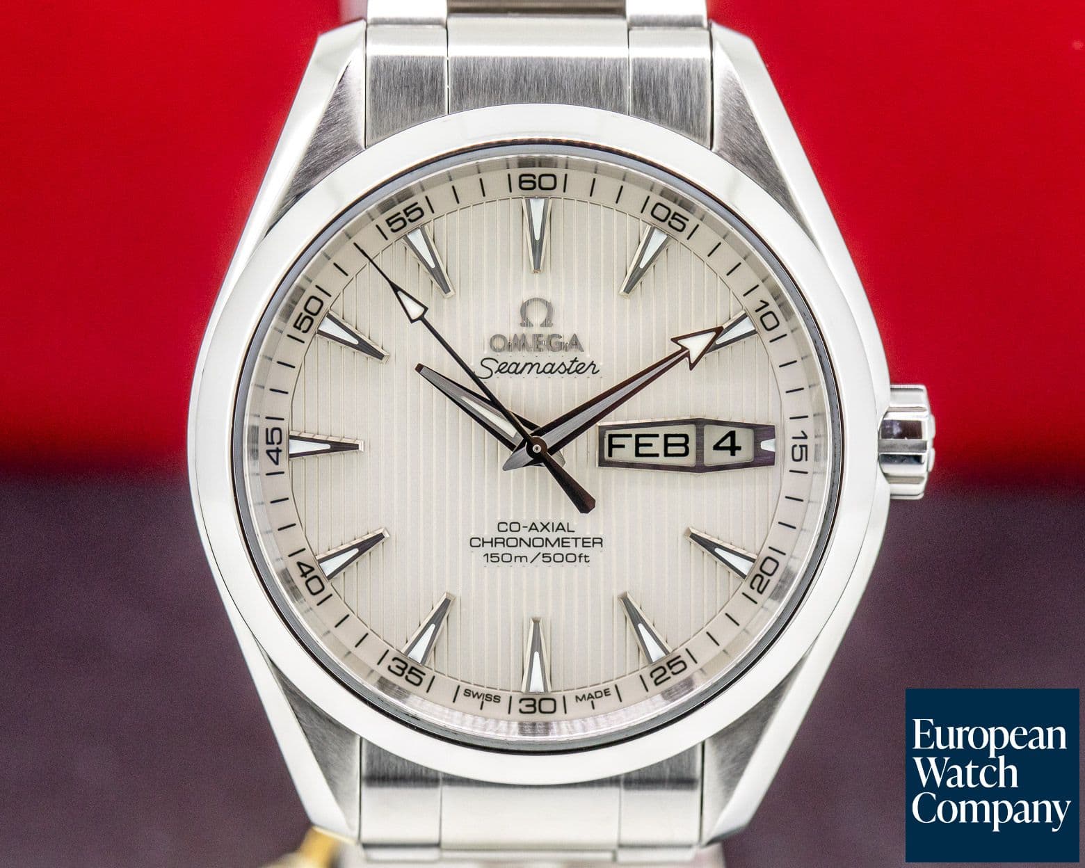 Image of Omega Aqua Terra Annual Calendar Co-Axial 150M SS / SS