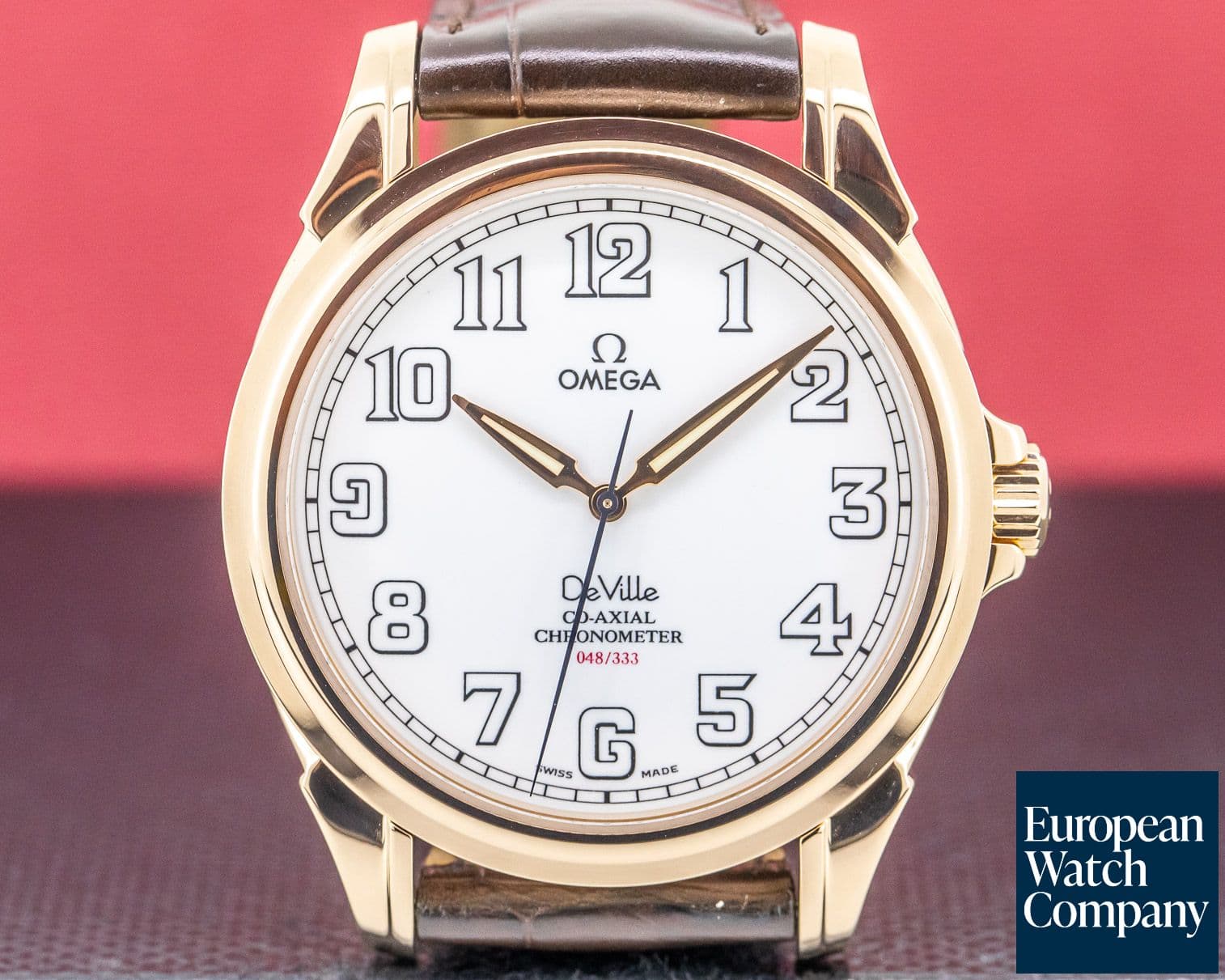 Image of Omega De Ville Co-Axial 18K Rose Gold Limited Edition 44MM 