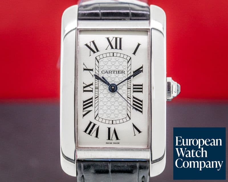 Image of Cartier American Tank XL White Gold