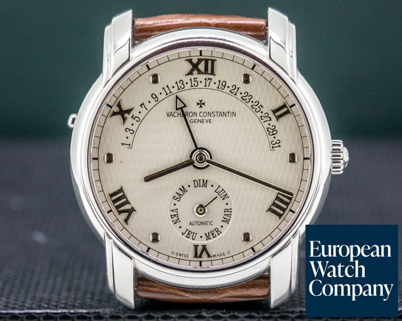 Image of Vacheron Constantin Les Complications Retrograde Date 18K White Gold 37MM