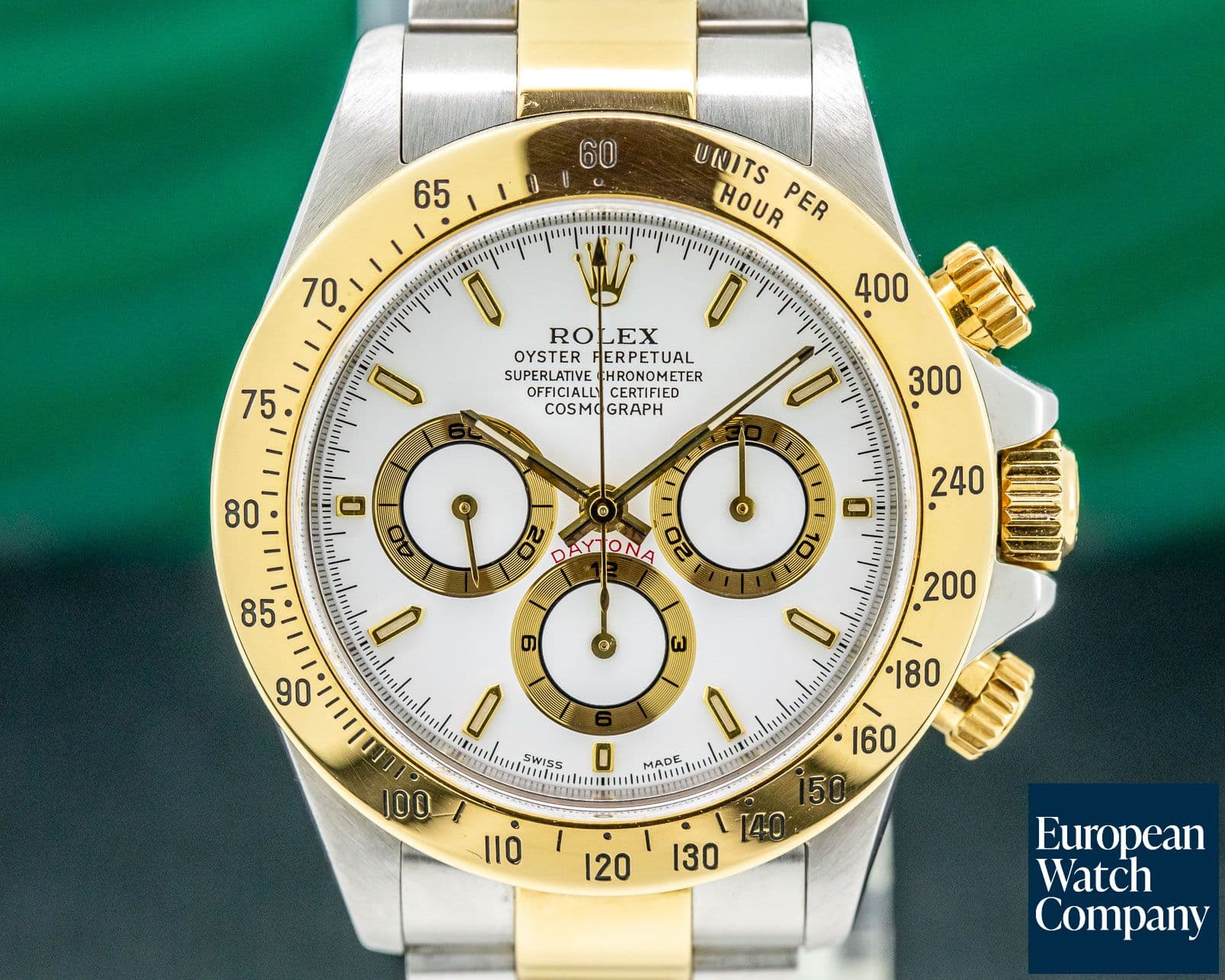 Image of Rolex Zenith Daytona Cosmograph 18k Yellow Gold / SS FULL SET
