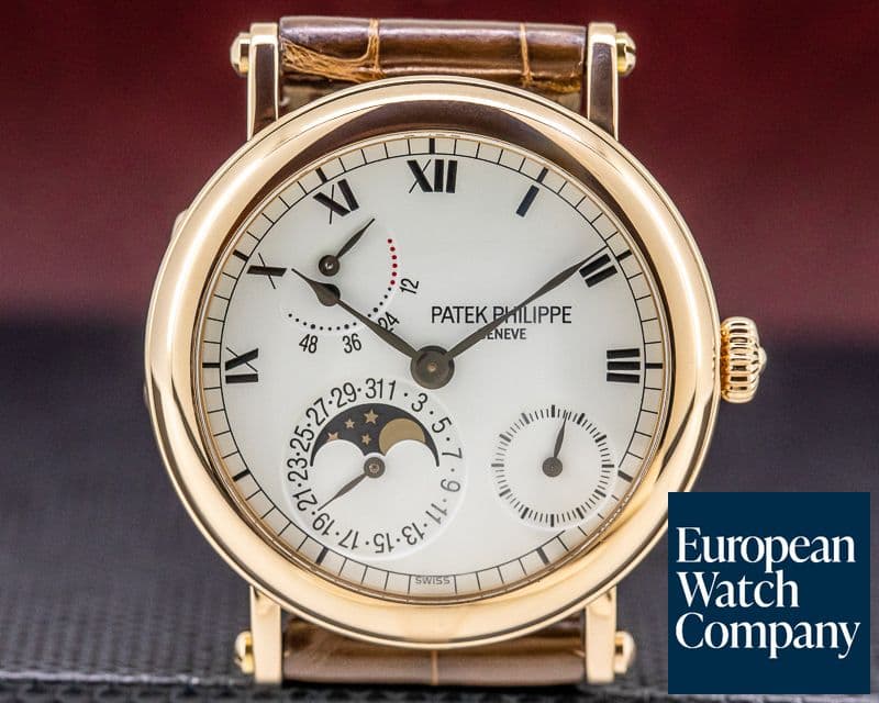 Image of Patek Philippe Power Reserve Moonphase 18K Rose Gold 