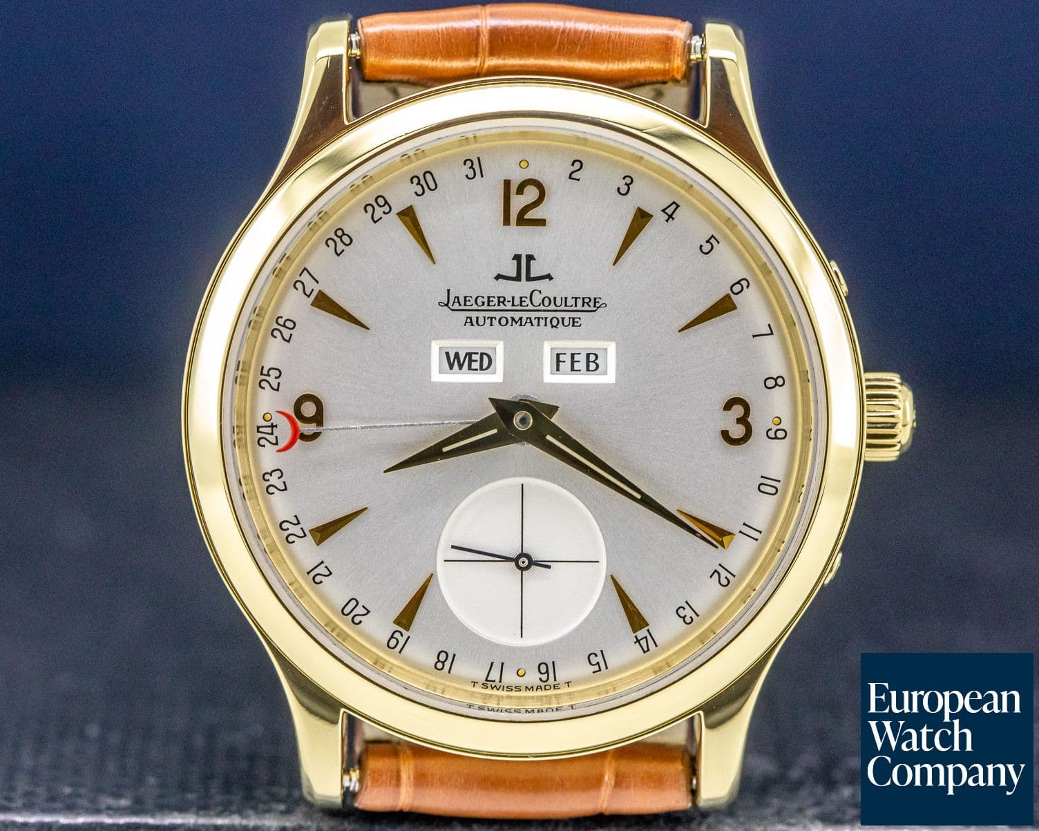 Image of Jaeger LeCoultre Master Date 18K Yellow Gold