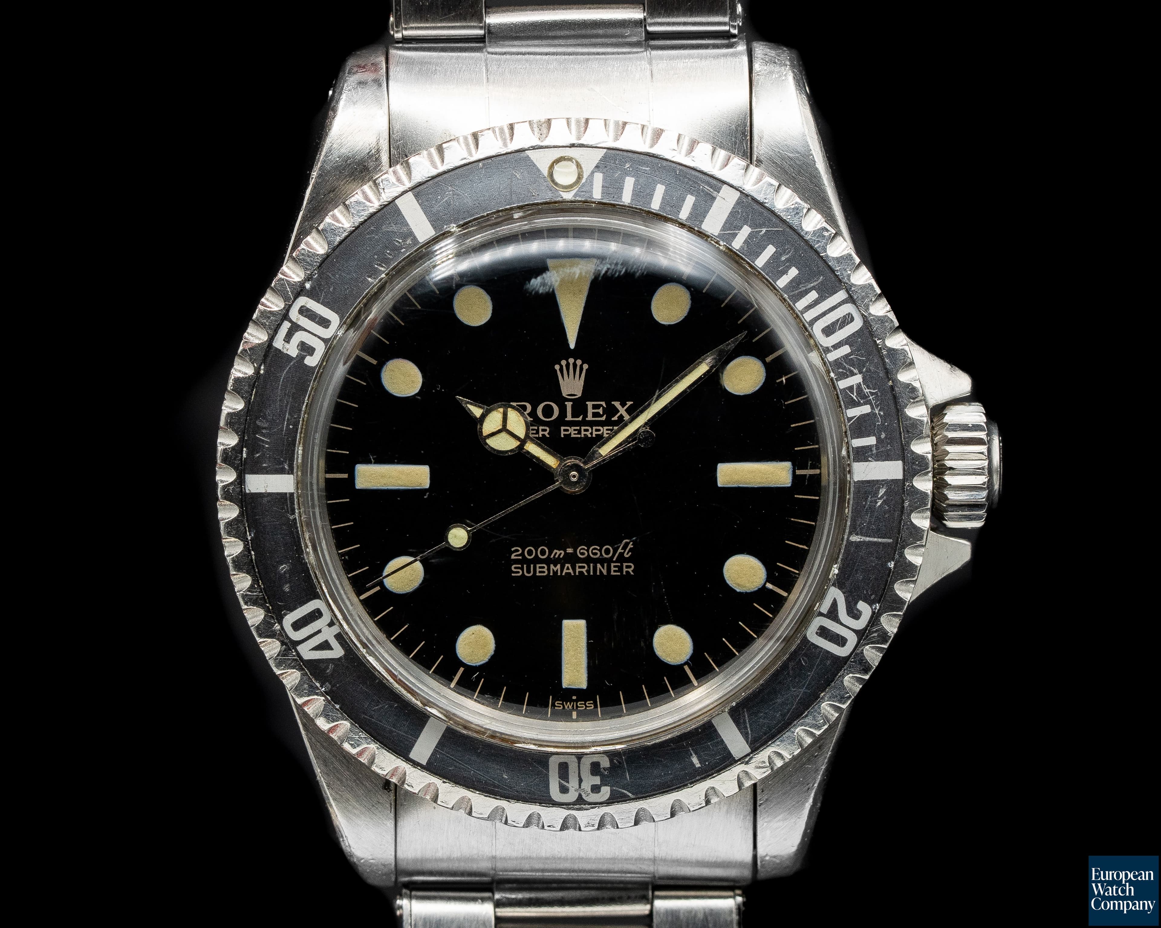Image of Rolex Gilt 5513 Submariner Glossy NICE Circa 1964