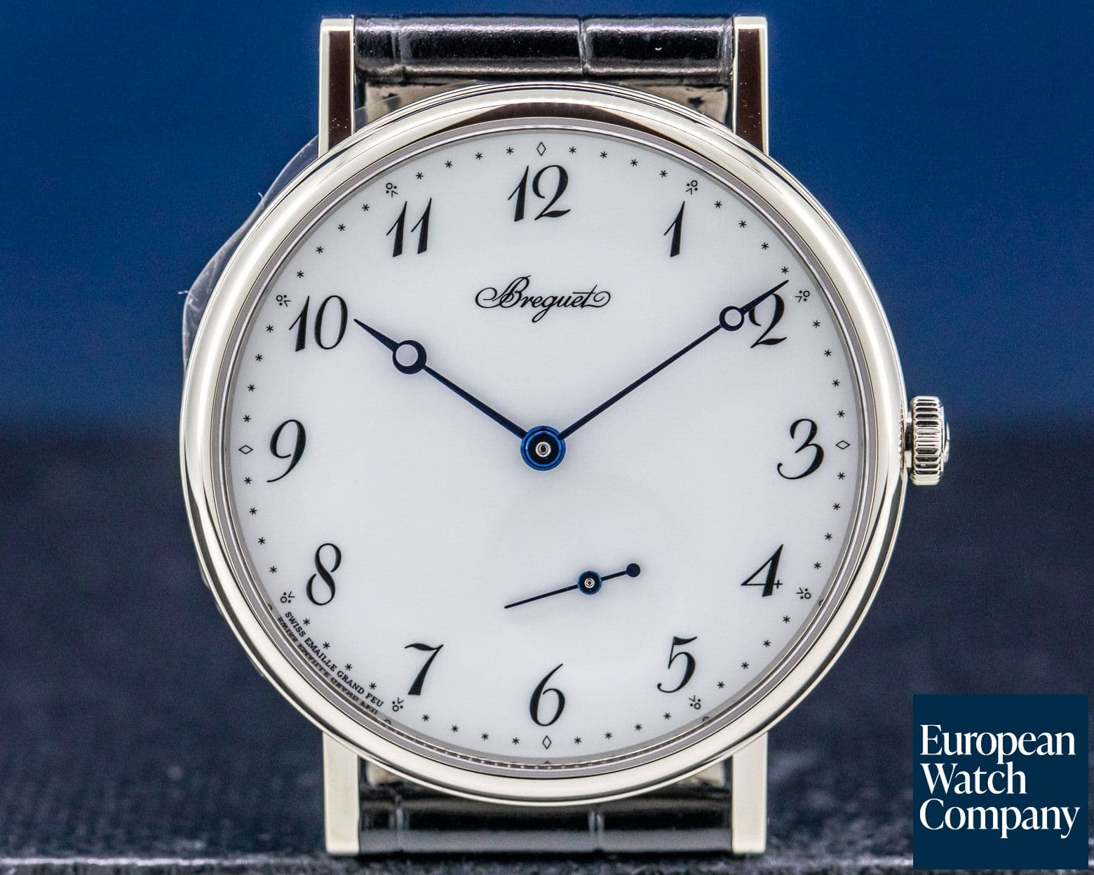 Image of Breguet Classique Automatic Enamel Dial 18K White Gold UNWORN