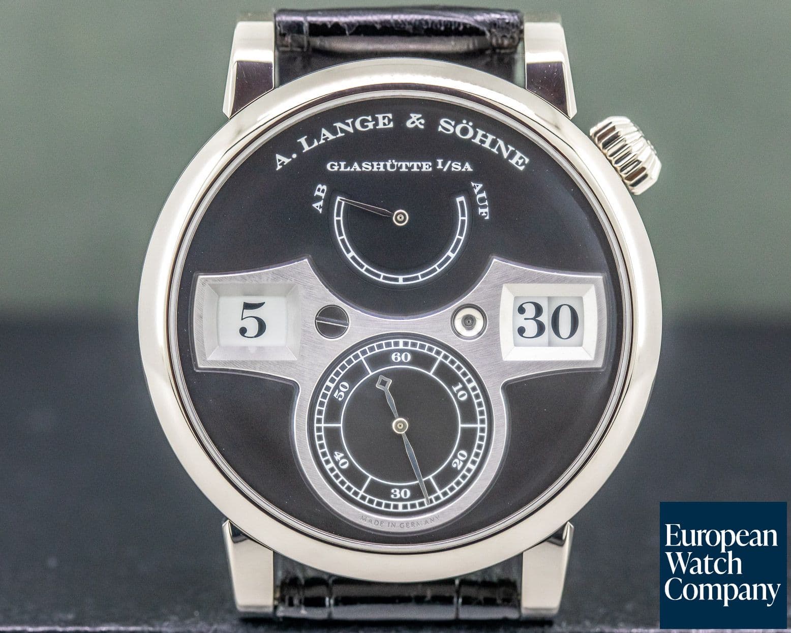 Image of A. Lange and Sohne Zeitwerk 18K White Gold FULL SET
