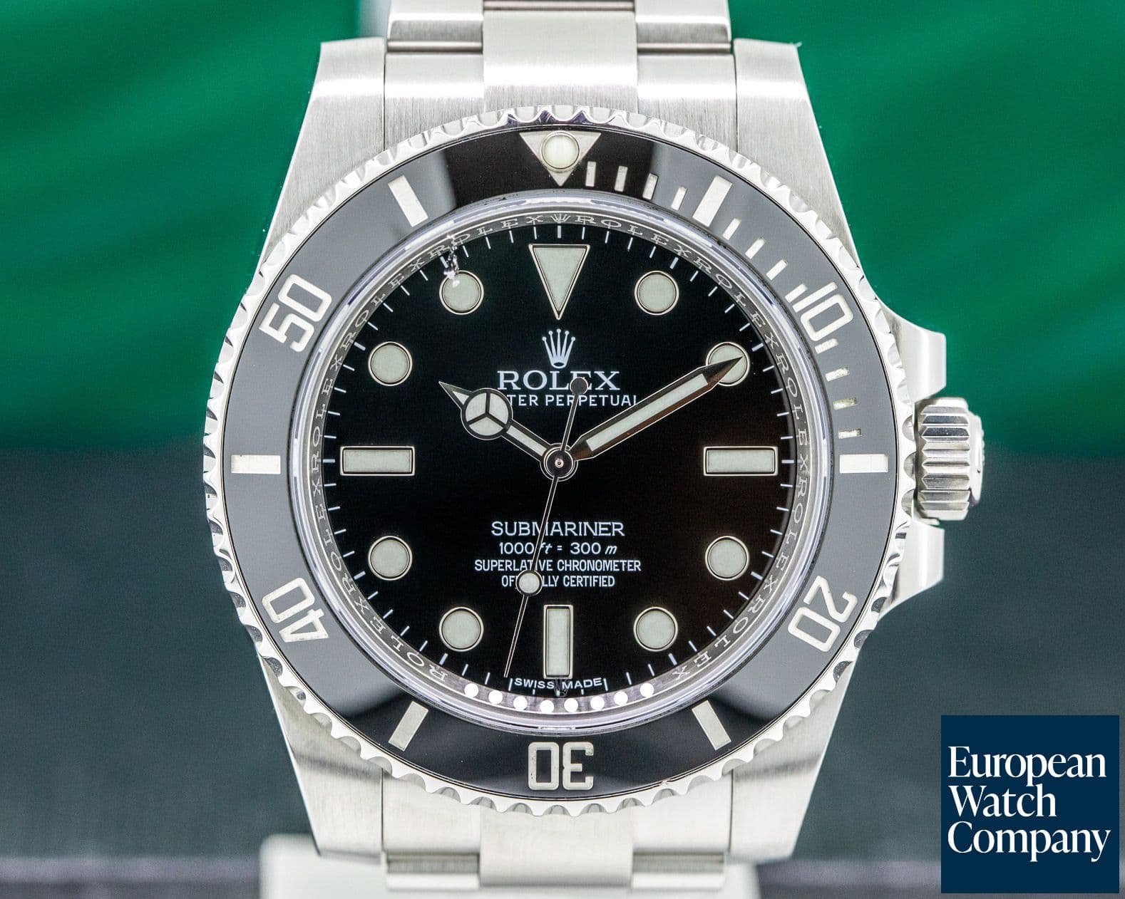 Image of Rolex Submariner No Date Ceramic Bezel SS
