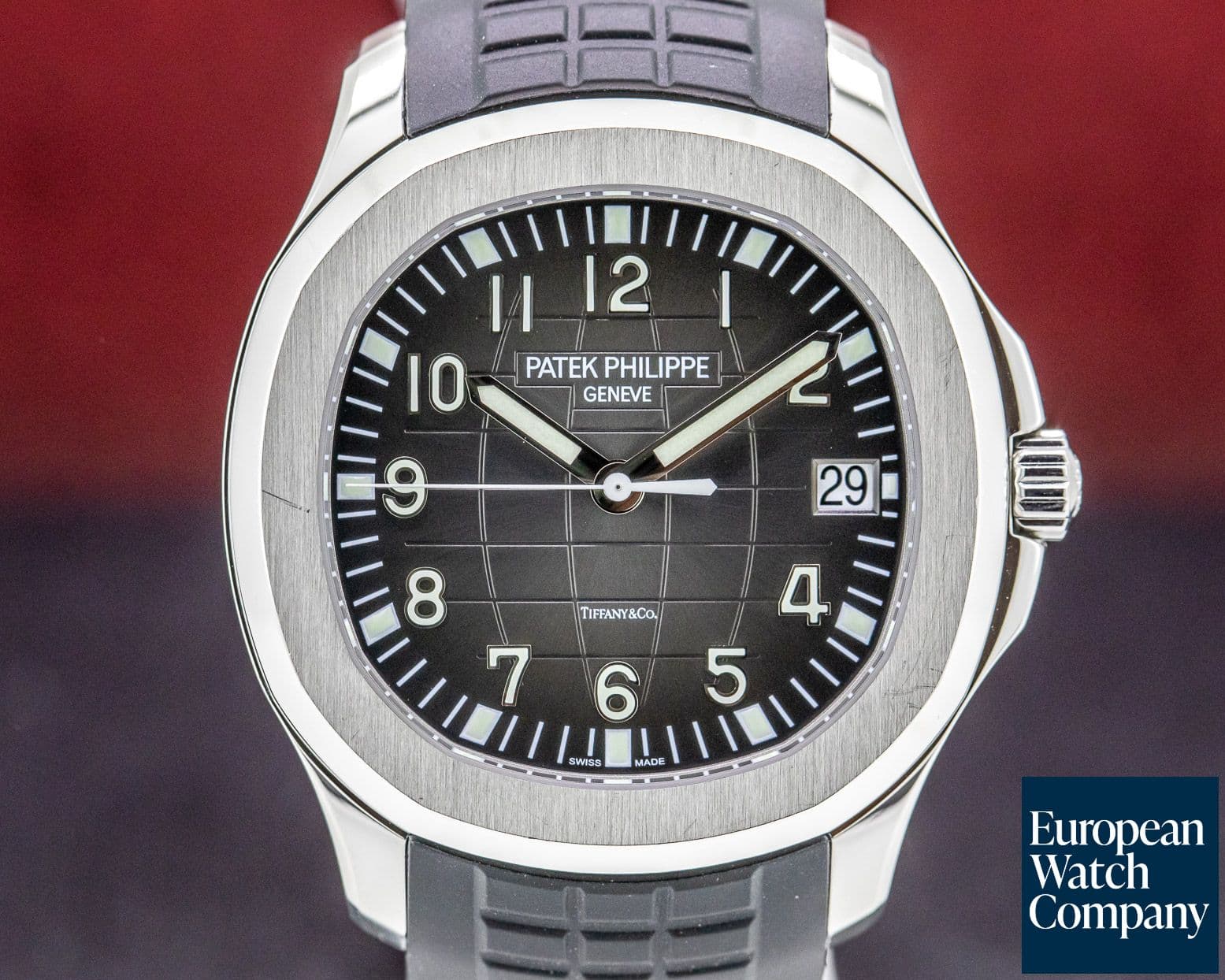 Image of Patek Philippe Aquanaut SS "TIFFANY & CO" COMPLETE SET WITH BRACELET 