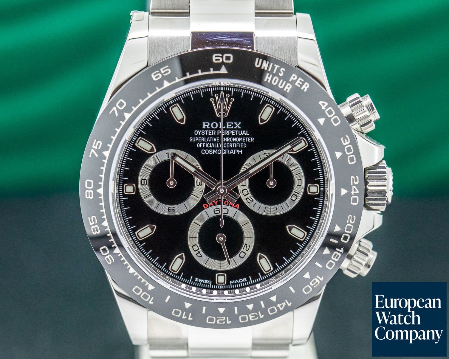 Image of Rolex Daytona Ceramic Bezel SS / Black Dial UNWORN