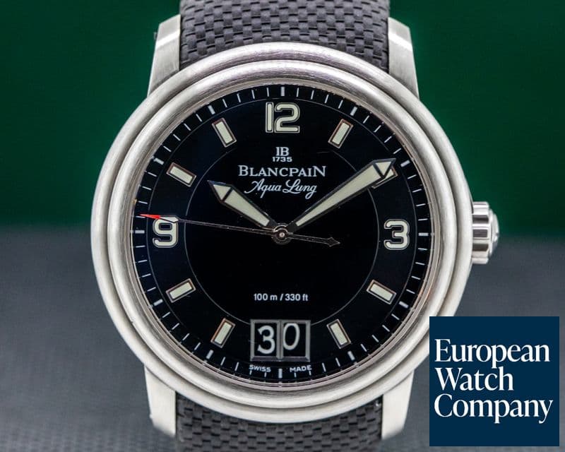 Image of Blancpain Aqualung SS Big Date SS / Rubber "VLADIMIR PUTIN"
