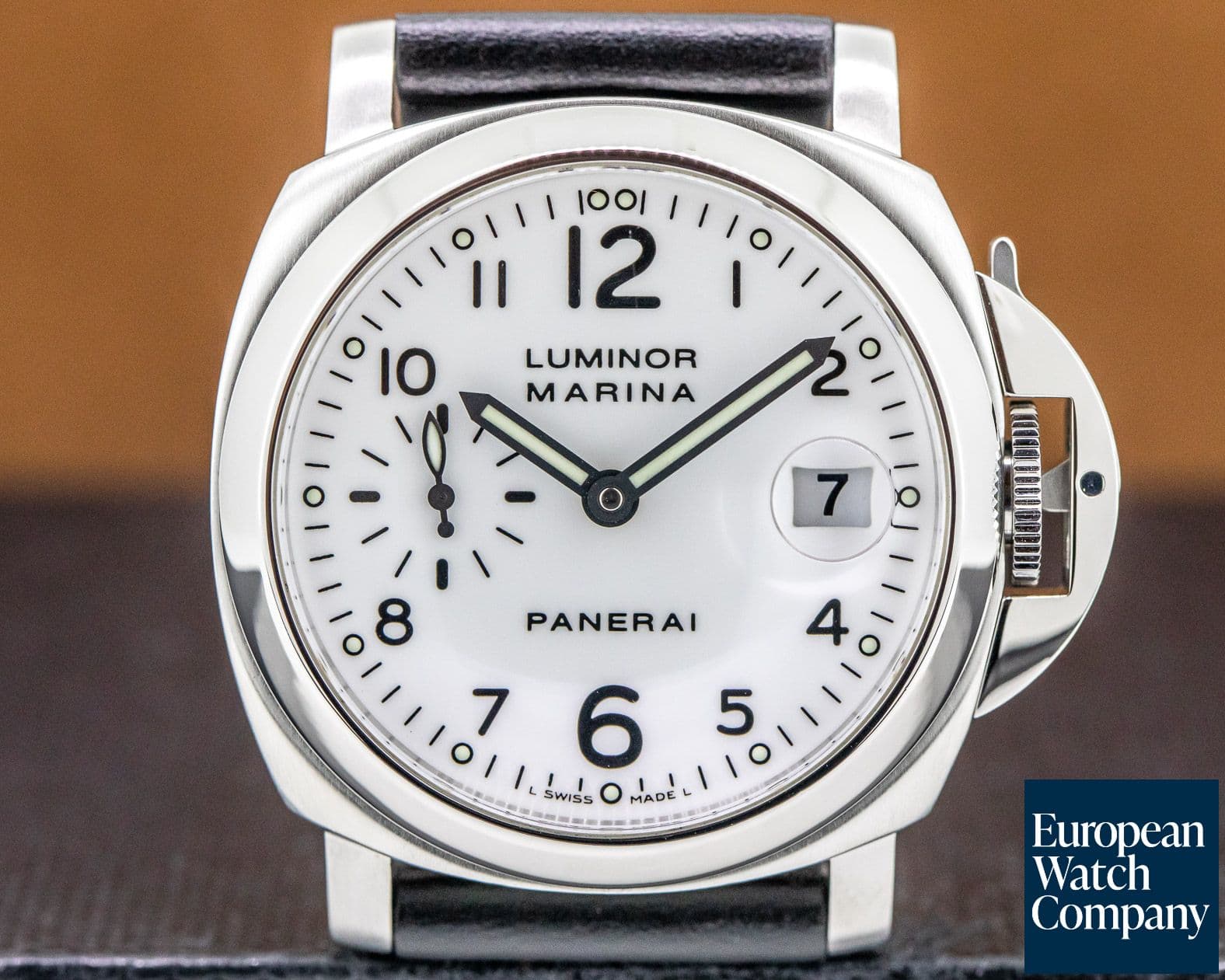 Image of Panerai Luminor Marina SS White Dial 40MM