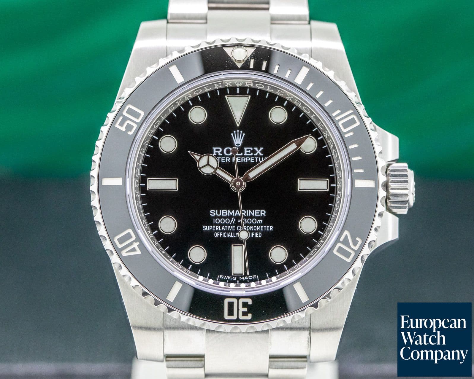 Image of Rolex Submariner No Date Ceramic Bezel SS