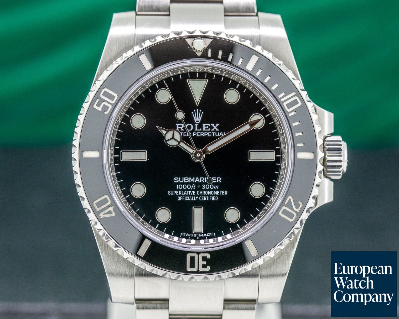 Image of Rolex Submariner No Date Ceramic Bezel SS
