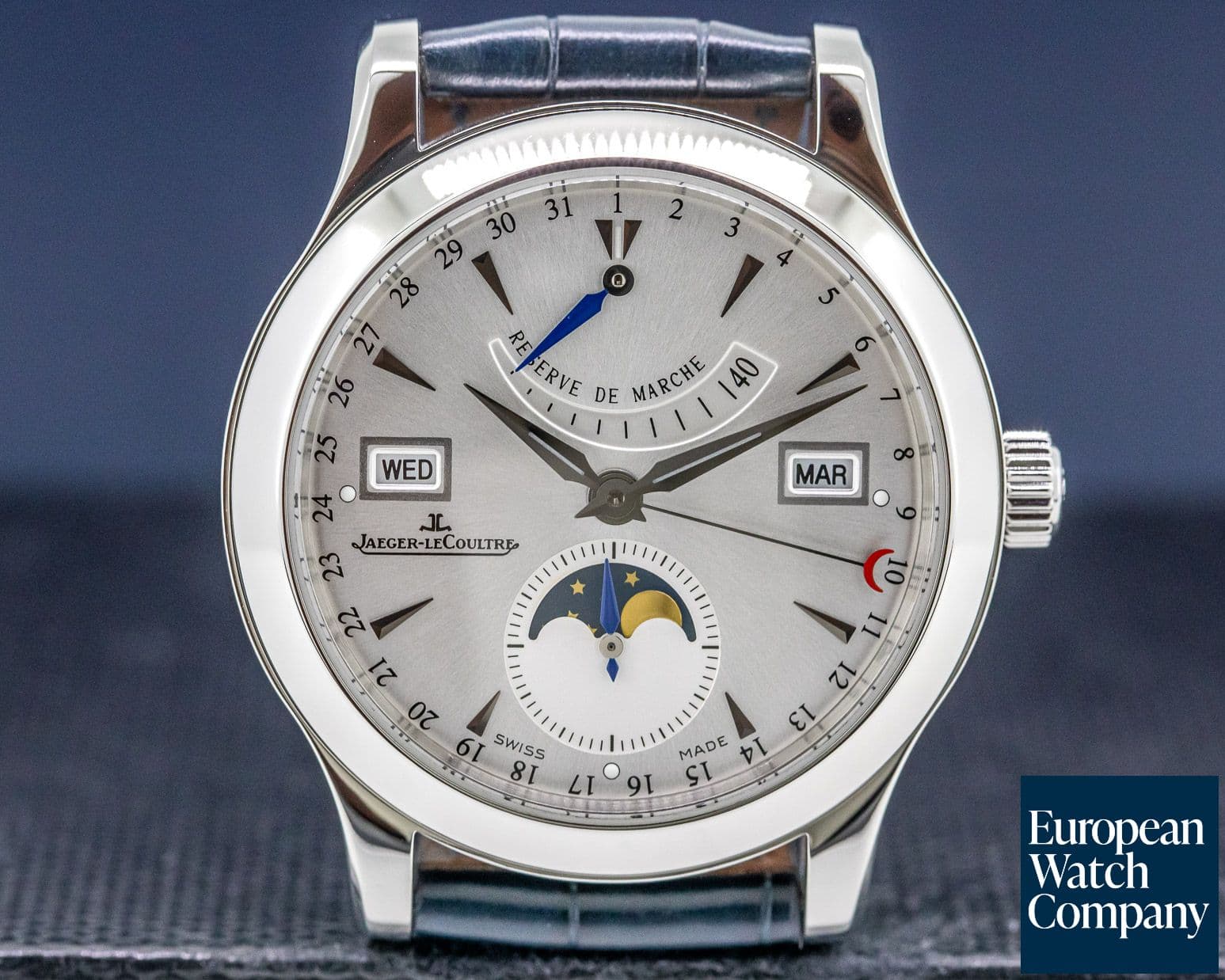 Image of Jaeger LeCoultre Master Calendar SS Silver Dial