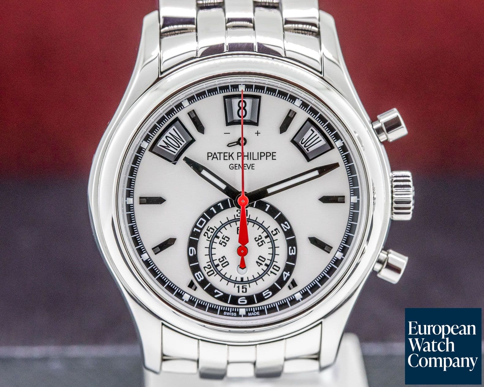 Image of Patek Philippe Annual Calendar Chronograph SS / SS FULL SET 
