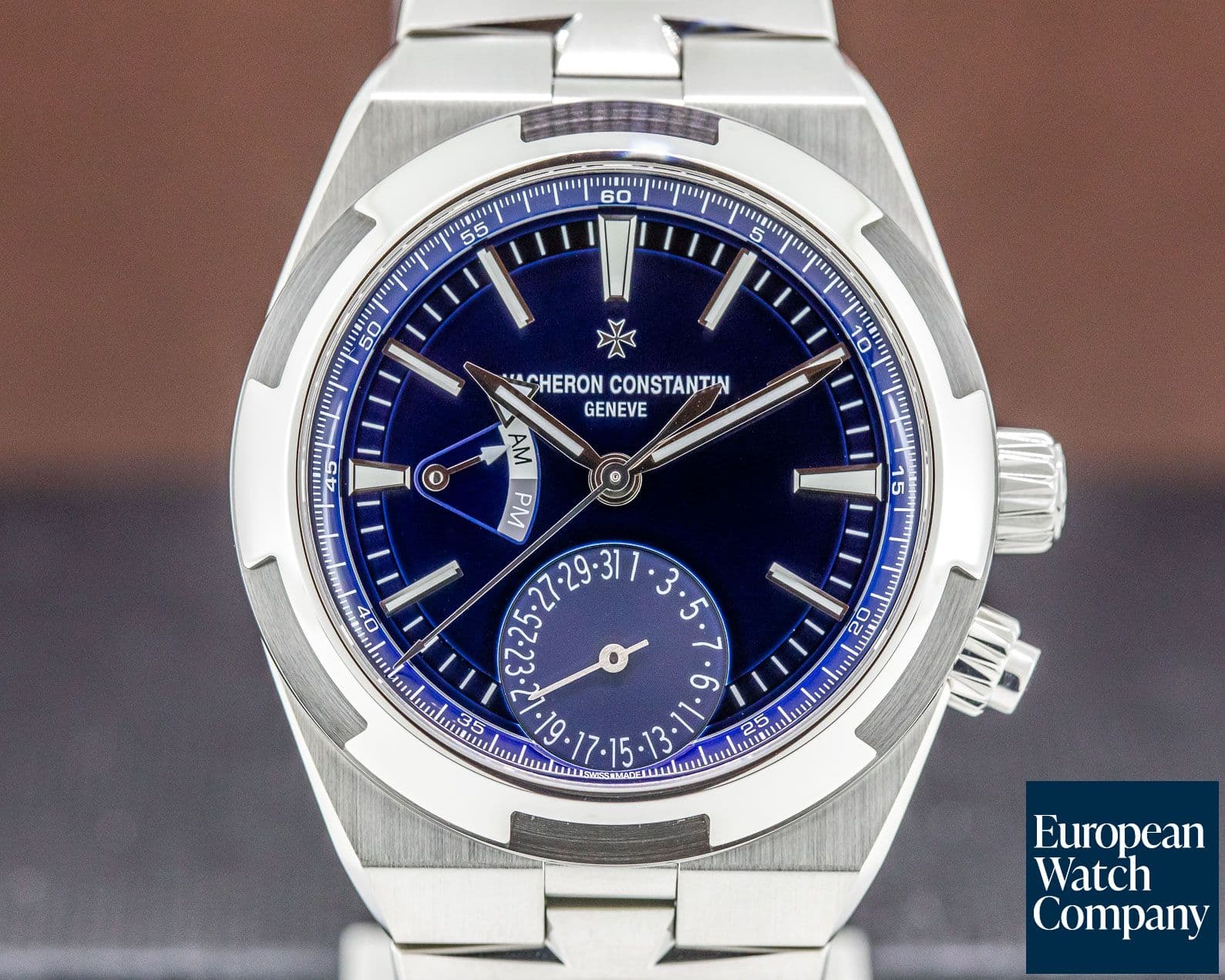 Image of Vacheron Constantin Overseas Dual Time SS Blue Dial 