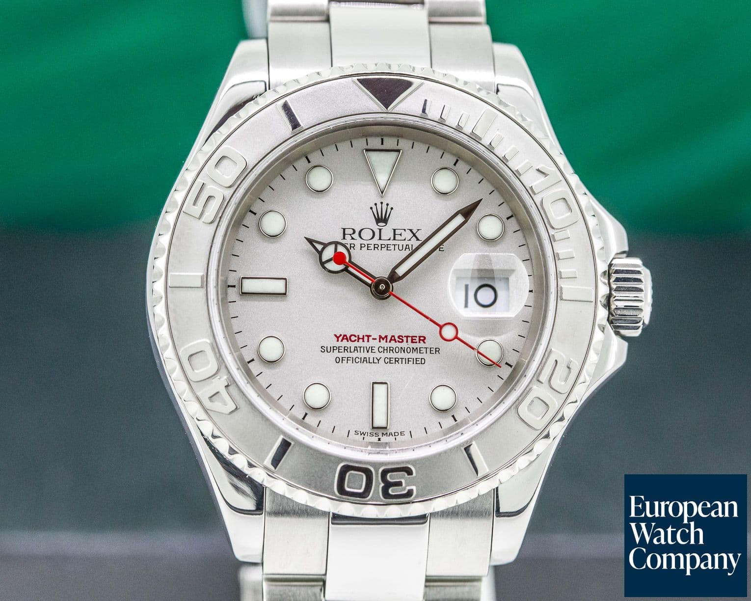 Image of Rolex Yacht Master 16622 SS Platinum Bezel 