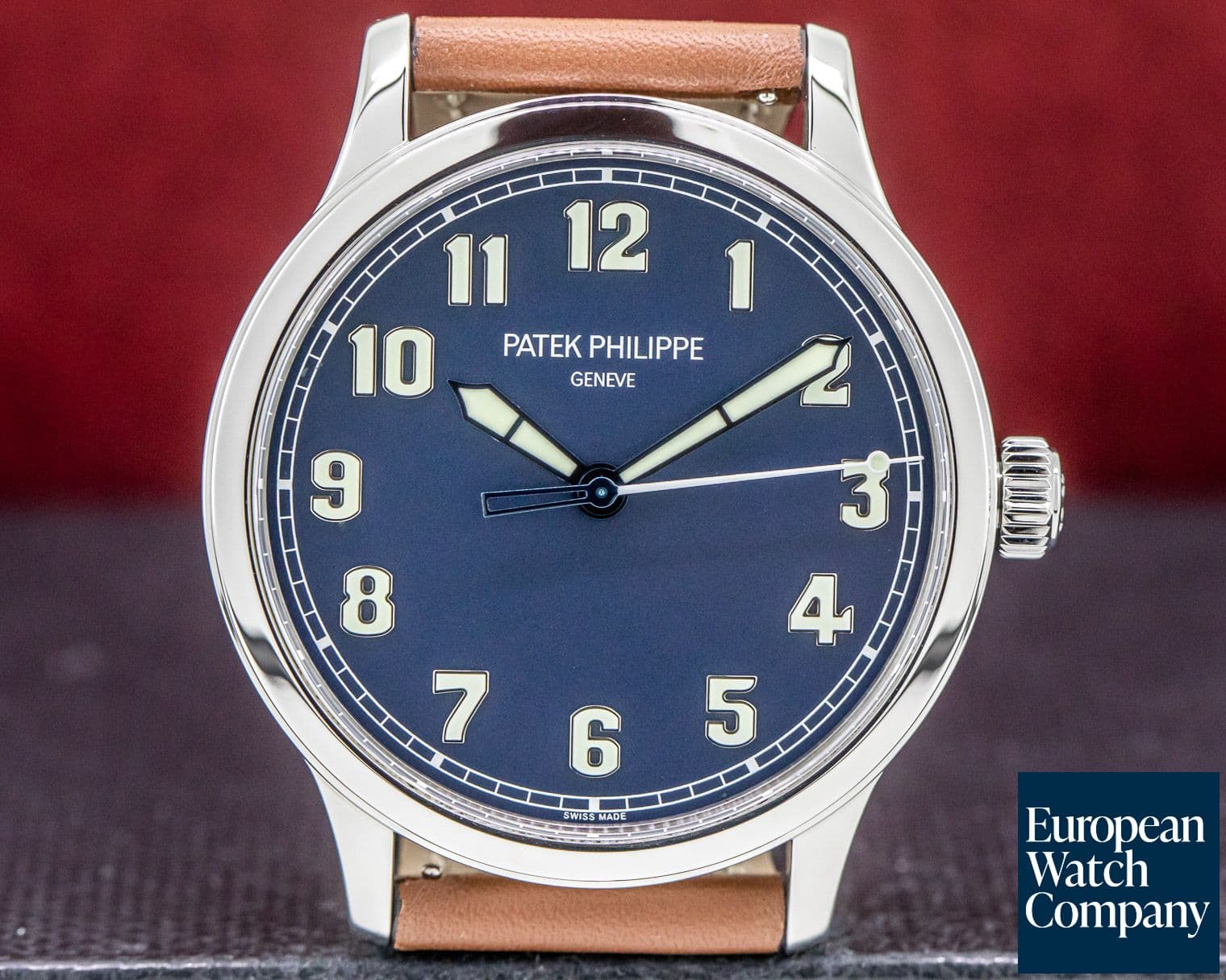 Image of Patek Philippe Pilot Calatrava Steel "New York" Limited Edition 