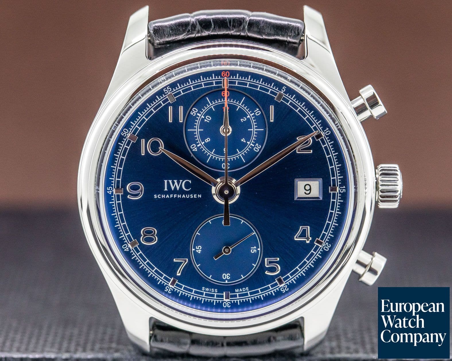 Image of IWC Portuguese Chronograph Classic SS Laureus Limited Edition 