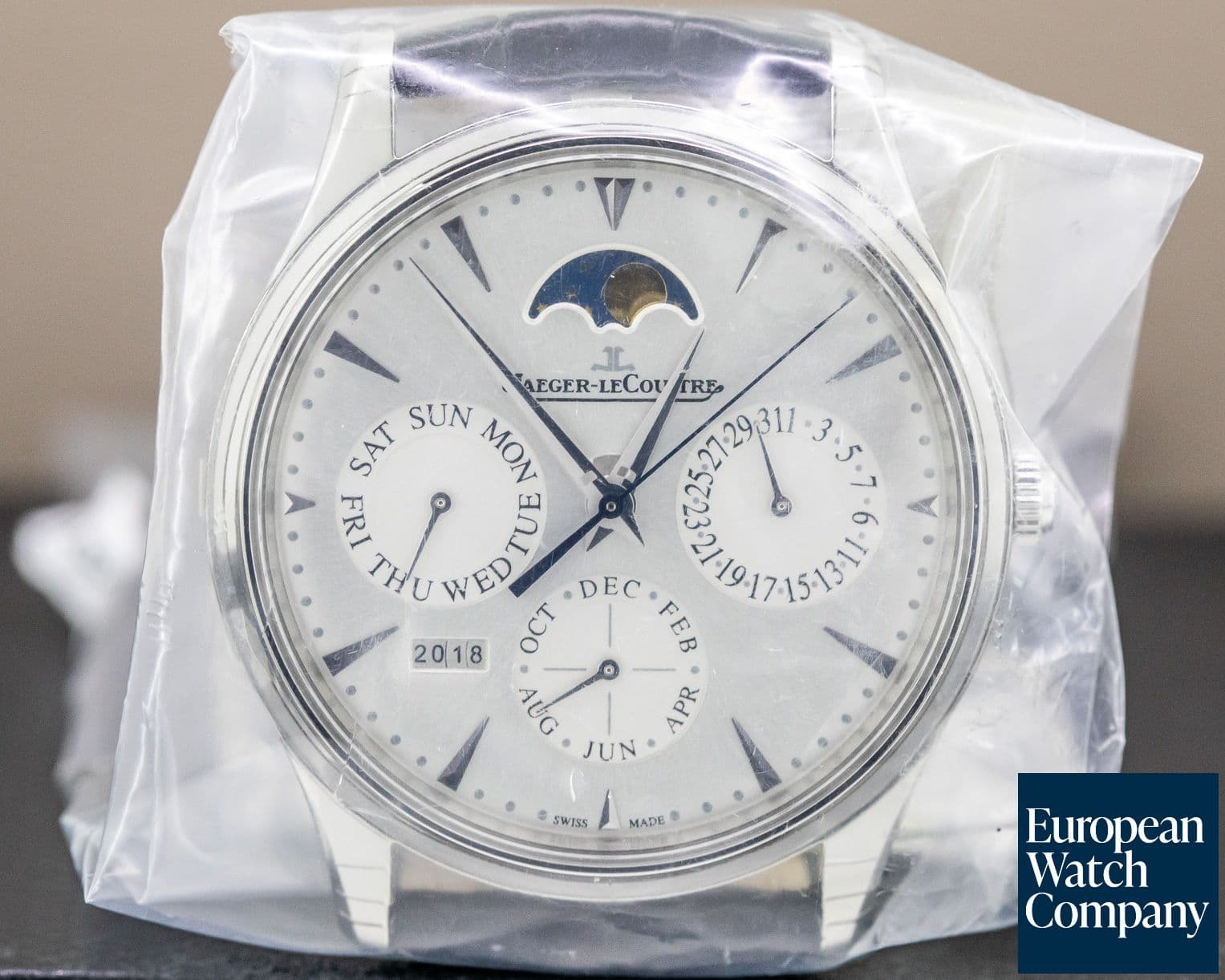 Image of Jaeger LeCoultre Master Ultra Thin Perpetual Calendar SS UNWORN