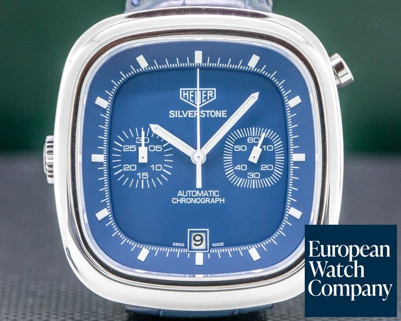 Image of TAG Heuer Silverstone Stainless Steel Chronograph Blue Dial Limited Edition