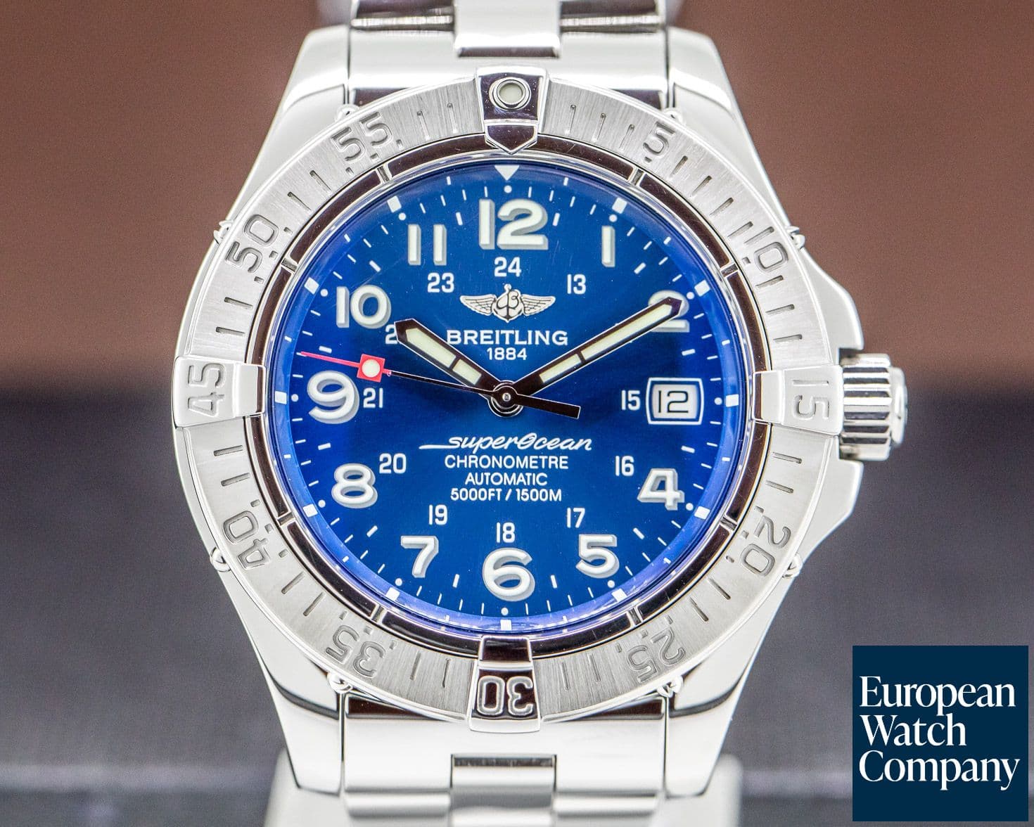 Image of Breitling Super Ocean SS Blue