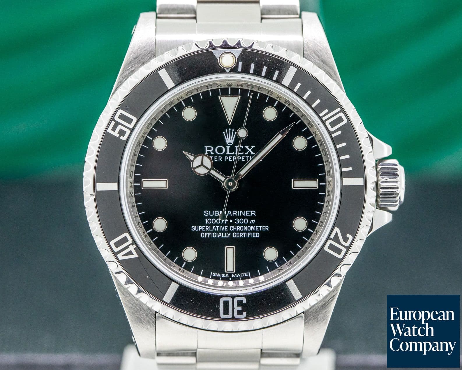 Image of Rolex Submariner No Date SS 4 Line FULL SET
