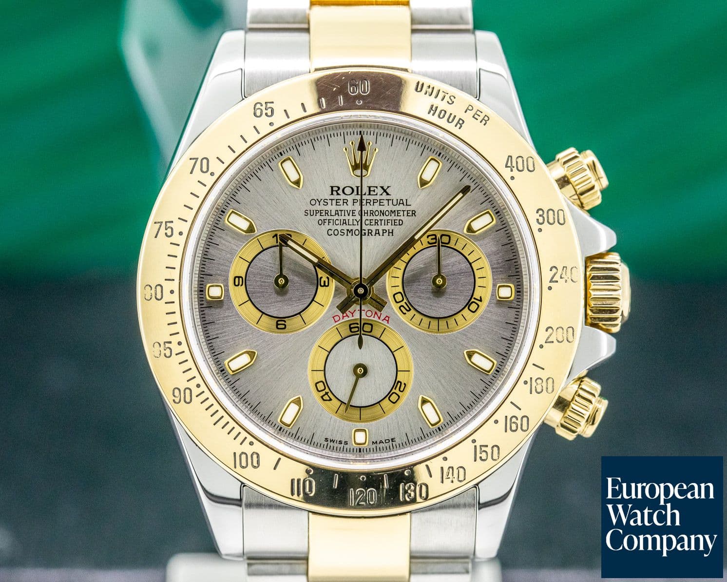 Image of Rolex Daytona Slate Dial 18K Yellow Gold / SS 
