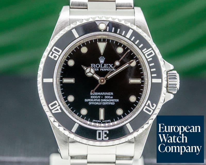 Image of Rolex Submariner No Date SS 4 Line