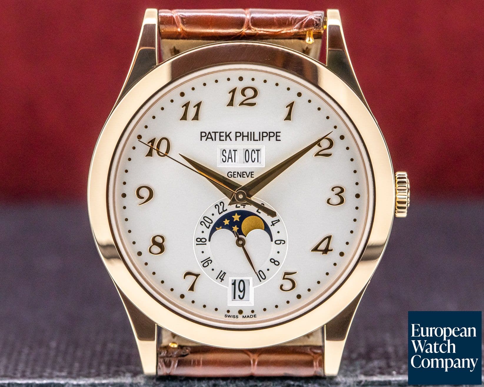 Image of Patek Philippe Annual Calendar
Rose Gold / Breguet Numerals 