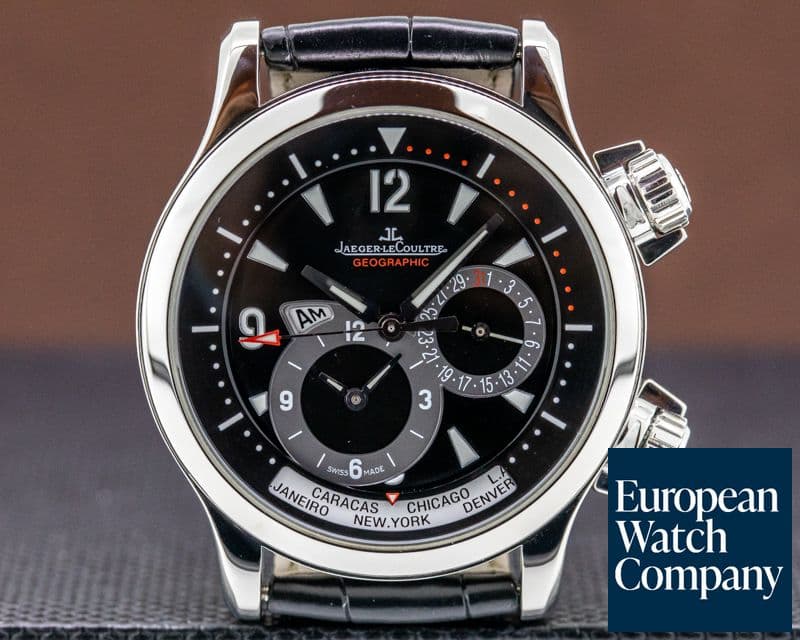 Image of Jaeger LeCoultre Master Compressor Geographic SS 

