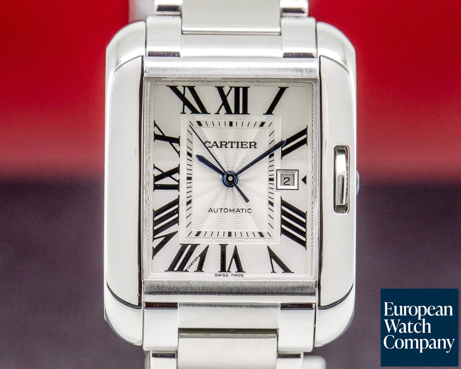 Image of Cartier Tank Anglaise Medium SS / SS Automatic