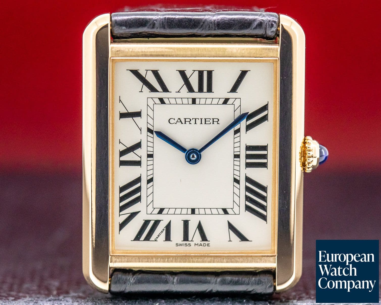 Image of Cartier Tank Solo Large 18K Rose Gold/ SS Quartz