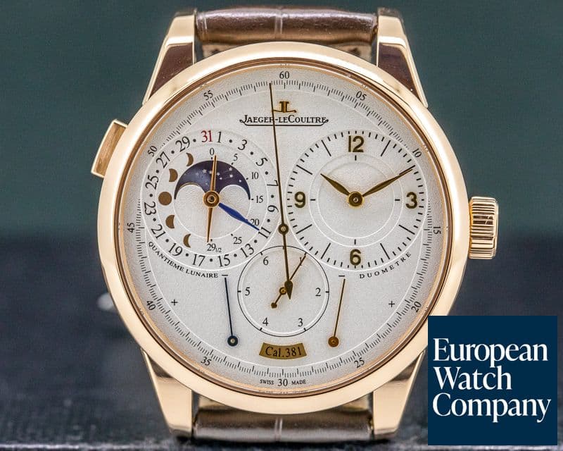 Image of Jaeger LeCoultre Duometre a Quantieme Lunaire 18K Rose Gold