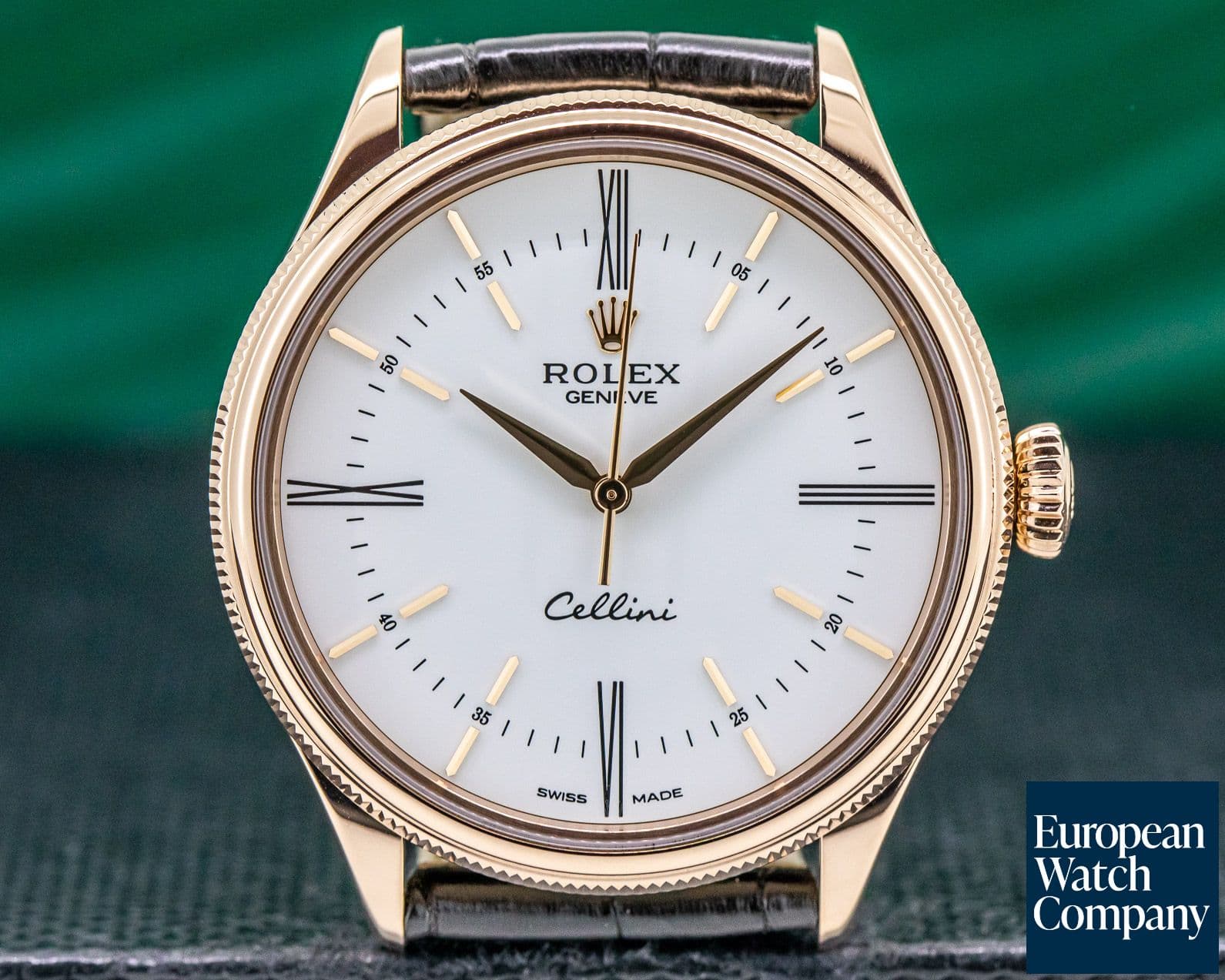 Image of Rolex Cellini Time 18K Rose Gold 39MM