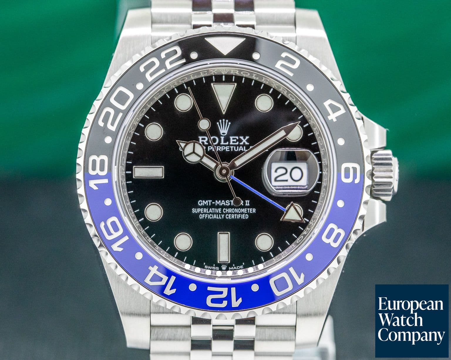 Image of Rolex GMT Master II Ceramic "Batman" SS / Jubilee UNWORN