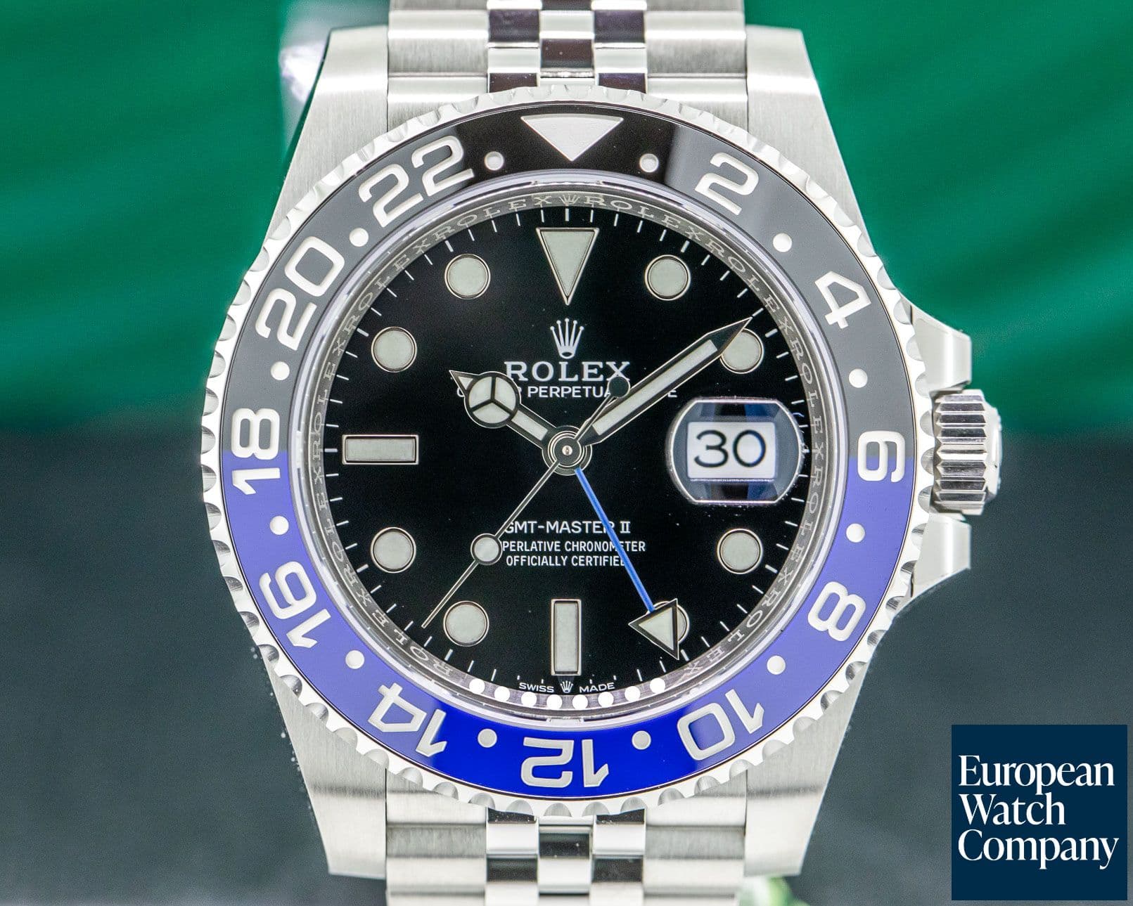 Image of Rolex GMT Master II Ceramic "Batman" SS / Jubilee UNWORN